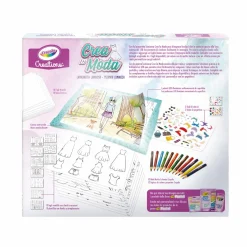 CRAYOLA creations – crea la moda – lavagnetta luminosa con accessori><noscript><img width=