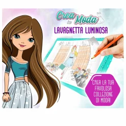 CRAYOLA creations – crea la moda – lavagnetta luminosa con accessori><noscript><img width=