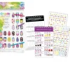 CRAYOLA creations – nail art album, set da disegno con stickers per creare bozzetti di unghie, 04-1275> Kit Artistici E Pittura