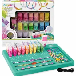 CRAYOLA creations il laboratorio delle perline – 2500 pezzi per creare gioielli> Kit Artistici E Pittura