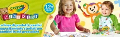 CRAYOLA mini kids – maxi pagine da colorare – album con 18 pagine da colorare con 4 pennarelli super lavabili adatti ai bambini dai 18 mesi – 25-1045><noscript><img width=