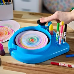 CRAYOLA spin & spiral art station set – crea vortici di colore><noscript><img width=