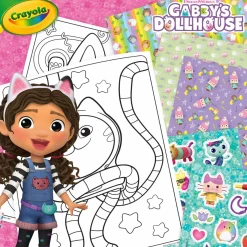CRAYOLA valigetta creativa gabby – set artistico per la casa delle bambole><noscript><img width=
