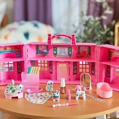 CRAYOLA washimals – super salone di bellezza – 5 modi per giocare e decorare! – colora e fai il bagnetto ai tuoi adorabili cuccioli!> Kit Artistici E Pittura