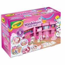 CRAYOLA washimals – super salone di bellezza – 5 modi per giocare e decorare! – colora e fai il bagnetto ai tuoi adorabili cuccioli!><noscript><img width=