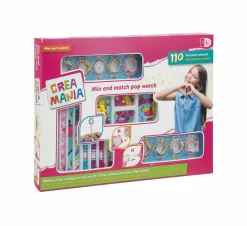 CREA MANIA Crea i tuoi orologi – mix and match pop watch> Moda, Gioielli, Decorazioni, Cosmetici