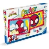 CREART serie junior, spidey, kit dipingere con i numeri, contiene 2 tavole prestampate, pennello, co – ravensburger> Kit Artistici E Pittura