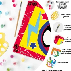 CREART serie junior, spidey, kit dipingere con i numeri, contiene 2 tavole prestampate, pennello, co – ravensburger><noscript><img width=