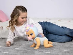 CRY BABIES crawling jenna, bambola che gattona davvero come un bebè><noscript><img width=