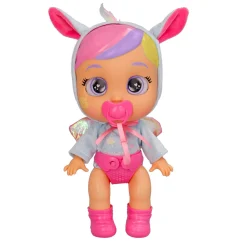 CRY BABIES daycare jenna – bambola bebè unicorno con accessori, suoni realistici, piange lacrime vere><noscript><img width=