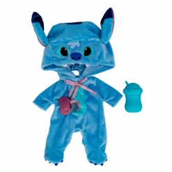 Disney Cry babies stitch, bambola che indossa iconico vestito di stitch con ciuccio e biberon e piange lacrime vere><noscript><img width=