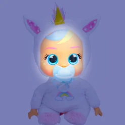 CRY BABIES goodnight dreamy, bambola per la nanna, piange lacrime luminose e suona dolci ninna nanne><noscript><img width=