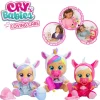 CRY BABIES loving care dreamy, jenna e hannah, bambola singola assortita con 3 accessori ciascuna, piangono lacrime vere> Bambolotti