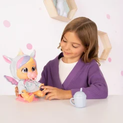 CRY BABIES loving care dreamy, jenna e hannah, bambola singola assortita con 3 accessori ciascuna, piangono lacrime vere><noscript><img width=