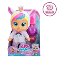 CRY BABIES loving care dreamy, jenna e hannah, bambola singola assortita con 3 accessori ciascuna, piangono lacrime vere><noscript><img width=