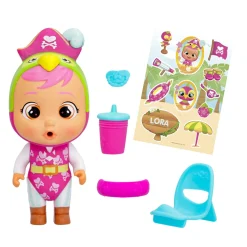 CRY BABIES magic tears beach babies, bambola singola assortita  da collezionare con costumi che piangono lacrime vere><noscript><img width=