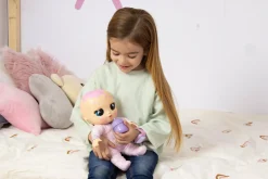 CRY BABIES newborn coney, bambola interattiva di una vera neonata, mangia, piange e si calma e ride solo con te, grazie al braccialetto elettronico><noscript><img width=