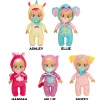 CRY BABIES tiny cuddles daycare, bambola soffice assortita con ciuccio, ideali per i piccoli> Bambolotti
