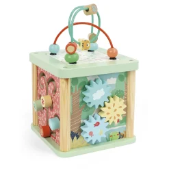 WOOD 'N' PLAY Cubo multiattività in legno – wood “n” play> Giochi Di Imitazione In Legno