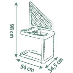 SMOBY Cucina estiva life per casette – accessori inclusi, gioco creativo><noscript><img width=