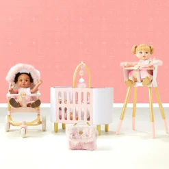 FAO Schwarz Culla con giostrina musicale per bambole fao baby><noscript><img width=