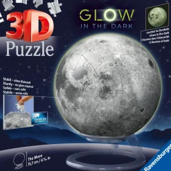 RAVENSBURGER 3d puzzle luna glow in the dark –><noscript><img width=