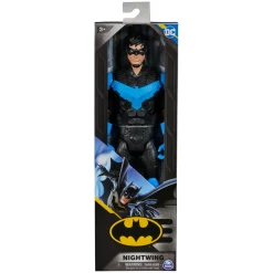 DC COMICS , action figure nightwing armatura, supereroe giocattolo in scala, personaggio mondo batman alto 30 cm, supereroe con 11 punti di articolazione, giochi per bambini e bambine, 3+ anni> Action Figures