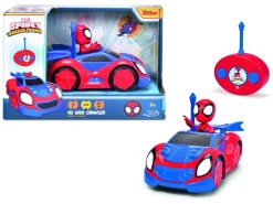 MARVEL Dickie- radiocomando spidey web crawler, +3 anni, cm 17, scala 1:24, 1 canale> Macchinine Telecomandate