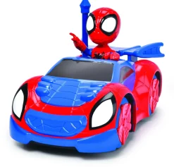 MARVEL Dickie- radiocomando spidey web crawler, +3 anni, cm 17, scala 1:24, 1 canale><noscript><img width=