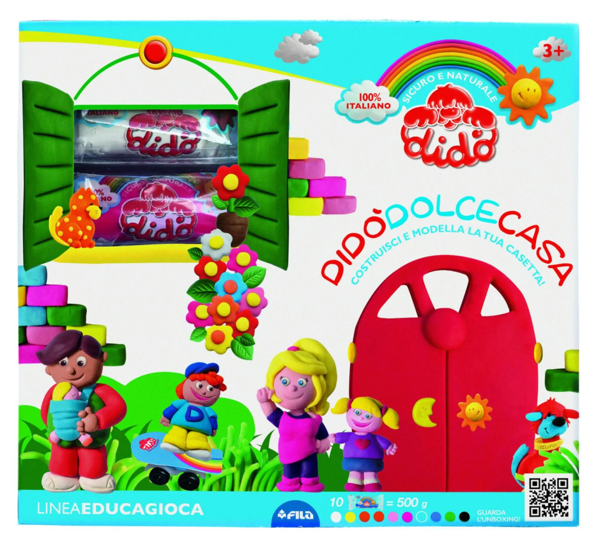 DIDO' Dido dolce casa – pasta per giocare salsicciotti e formine> Plastilina E Pasta Modellabile