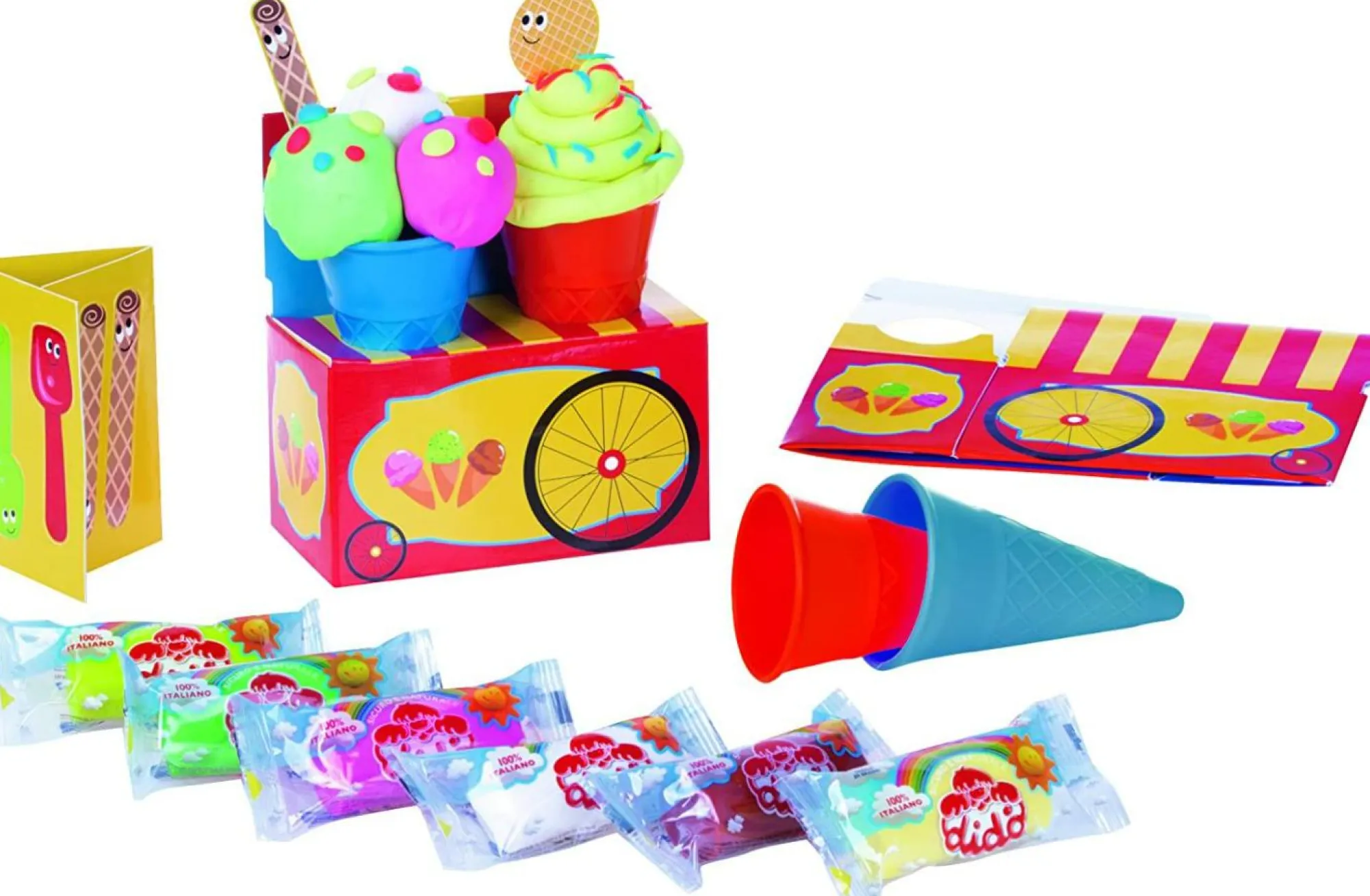 DIDO' Dido giocacrea gelato> Plastilina E Pasta Modellabile
