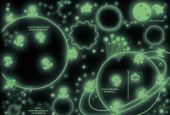 DIDO' Dido’ model & puzzle galaxy – maxi puzzle fosforescente e pasta per giocare> Plastilina E Pasta Modellabile