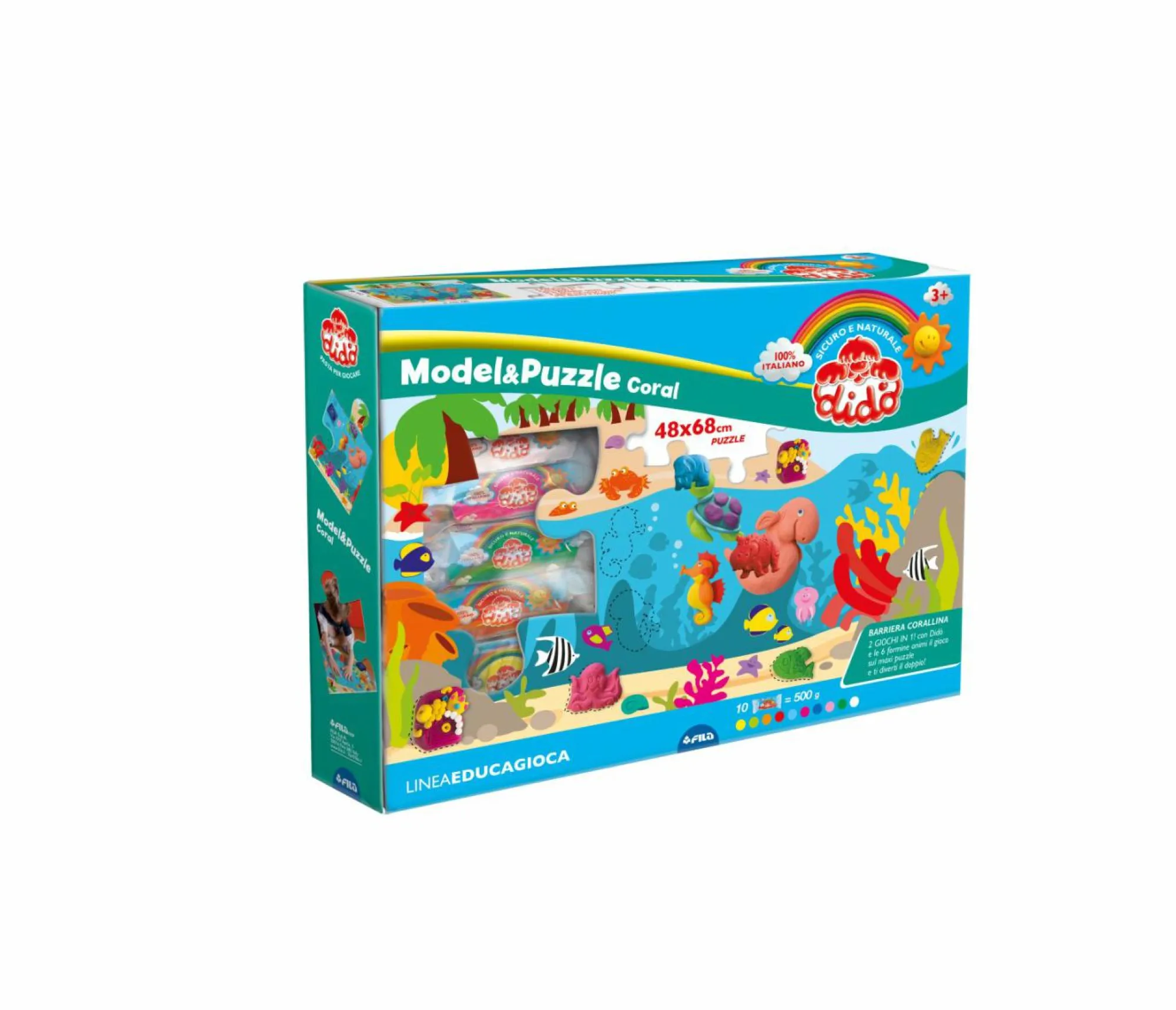 DIDO' Dido model&puzzle barriera corallina> Plastilina E Pasta Modellabile