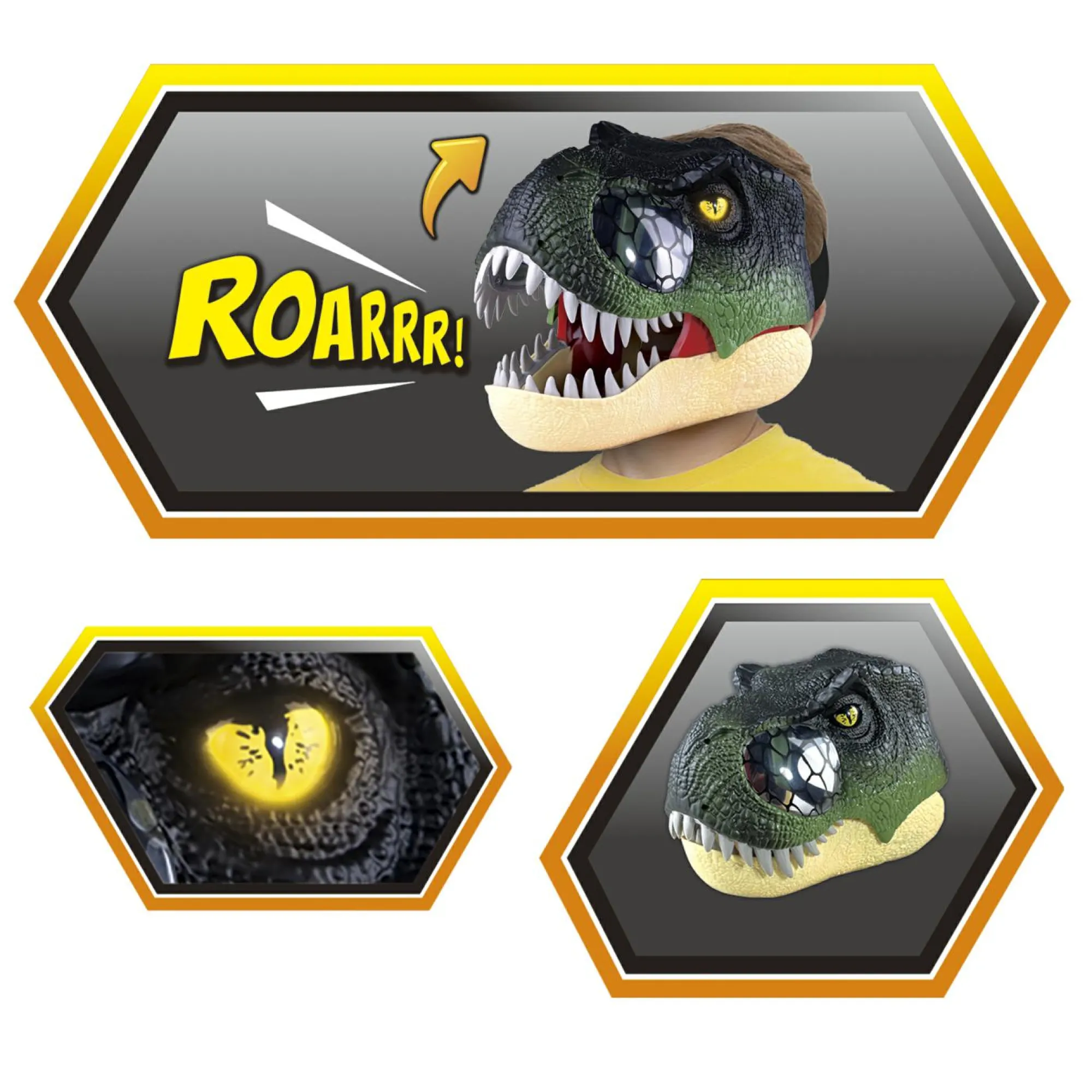 INVINCIBLE HEROES Dino mask> Travestimenti