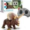 Discovery Toys Dinosauro triceratopo radiocomandato con suoni realistici> Tablet E Giochi Interattivi