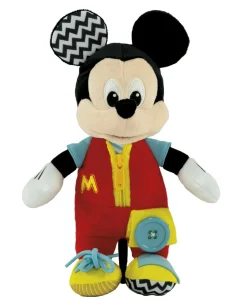 BABY CLEMENTONI Disney baby mickey dress me up plush> Giochi Di Apprendimento