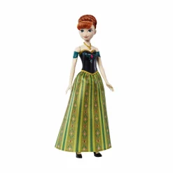 DISNEY PRINCESS Disney frozen – anna oggi per la prima volta, bambola con look esclusivo, canta “oggi, per la prima volta” dal film disney frozen, giocattolo per bambini, 3+ anni, hmg42> Fashion Dolls