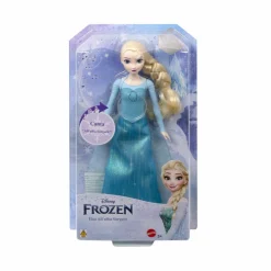 Disney frozen – elsa all’alba sorgerò, bambola con look esclusivo, canta “all’alba sorgerò” dal film frozen, giocattolo per bambini, 3+ anni, hmg33><noscript><img width=
