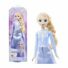 Disney frozen – elsa bambola con abito esclusivo e accessori ispirati ai film frozen 2, giocattolo per bambini, 3+ anni, hlw48> Fashion Dolls