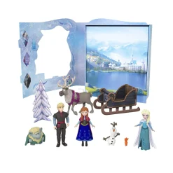 Frozen Disney – set 6 personaggi , mini bambole e accessori ispirati ai film><noscript><img width=