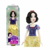 Disney princess – biancaneve bambola snodata, con capi e accessori scintillanti ispirati al film , giocattolo per bambini, 3+ anni, hlw08> Fashion Dolls