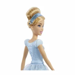 Disney princess – cenerentola bambola snodata, con capi e accessori scintillanti ispirati al film , giocattolo per bambini, 3+ anni, hlw06> Fashion Dolls