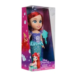 DISNEY PRINCESS bambola da 38 cm di ariel con occhi scintillanti!> Bambolotti