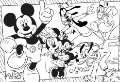 Disney puzzle maxifloor 4 x 48 mickey><noscript><img width=