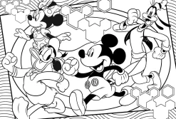 Disney puzzle maxifloor 4 x 48 mickey><noscript><img width=