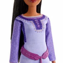 Disney wish asha di rosas, bambola snodata con capelli intrecciati e accessori> Fashion Dolls