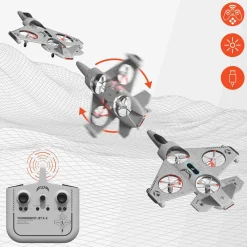 Sharper Image Drone thunderbolt jet x2> Droni Telecomandati