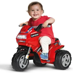 Peg Perego Ducati mini evo, maxi divertimento! la moto elettrica per bambini con luci e suoni –> Cavalcabili Elettrici
