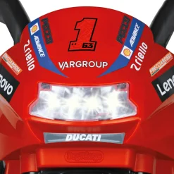 Peg Perego Ducati mini evo, maxi divertimento! la moto elettrica per bambini con luci e suoni –><noscript><img width=