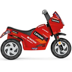 Peg Perego Ducati mini evo, maxi divertimento! la moto elettrica per bambini con luci e suoni –><noscript><img width=